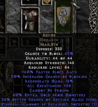 Rhyme Rune Word in Ethereal Monarch